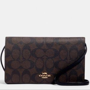COACH - ANNA FOLDOVER CROSSBODY CLUTCH